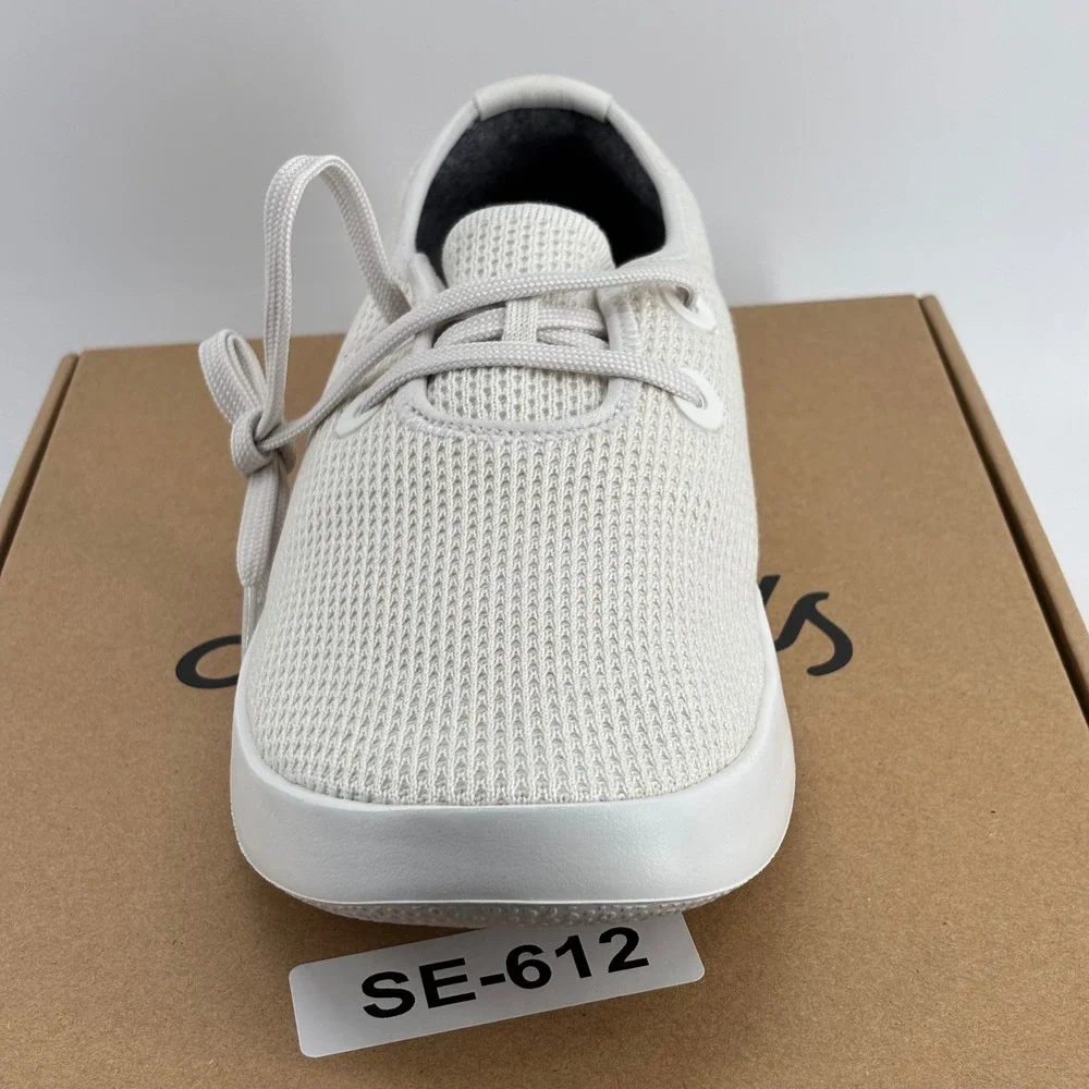 Allbirds Tree Skippers Mens 12 Chalk White Eucalyptus Fiber Sneakers TS2MKWW120